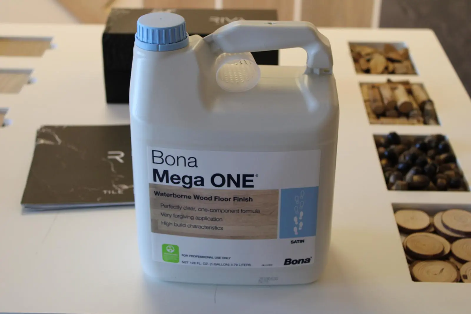 Bona Mega ONE waterborne floor finish stocked at JR Hardwood Supplies, Falmouth MA