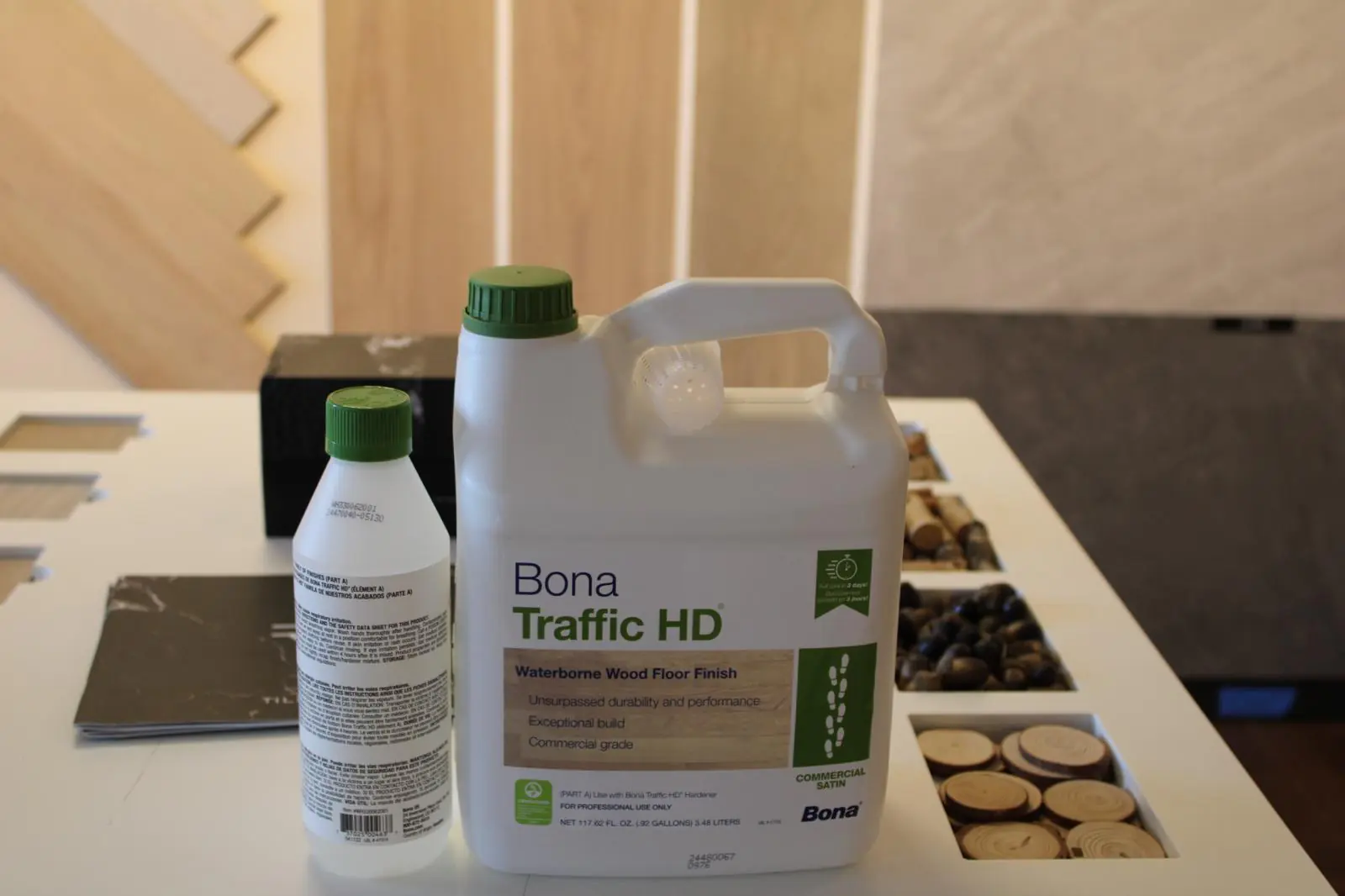 Bona Traffic HD waterborne wood floor finish in stock at JR Hardwood Supplies Falmouth MA
