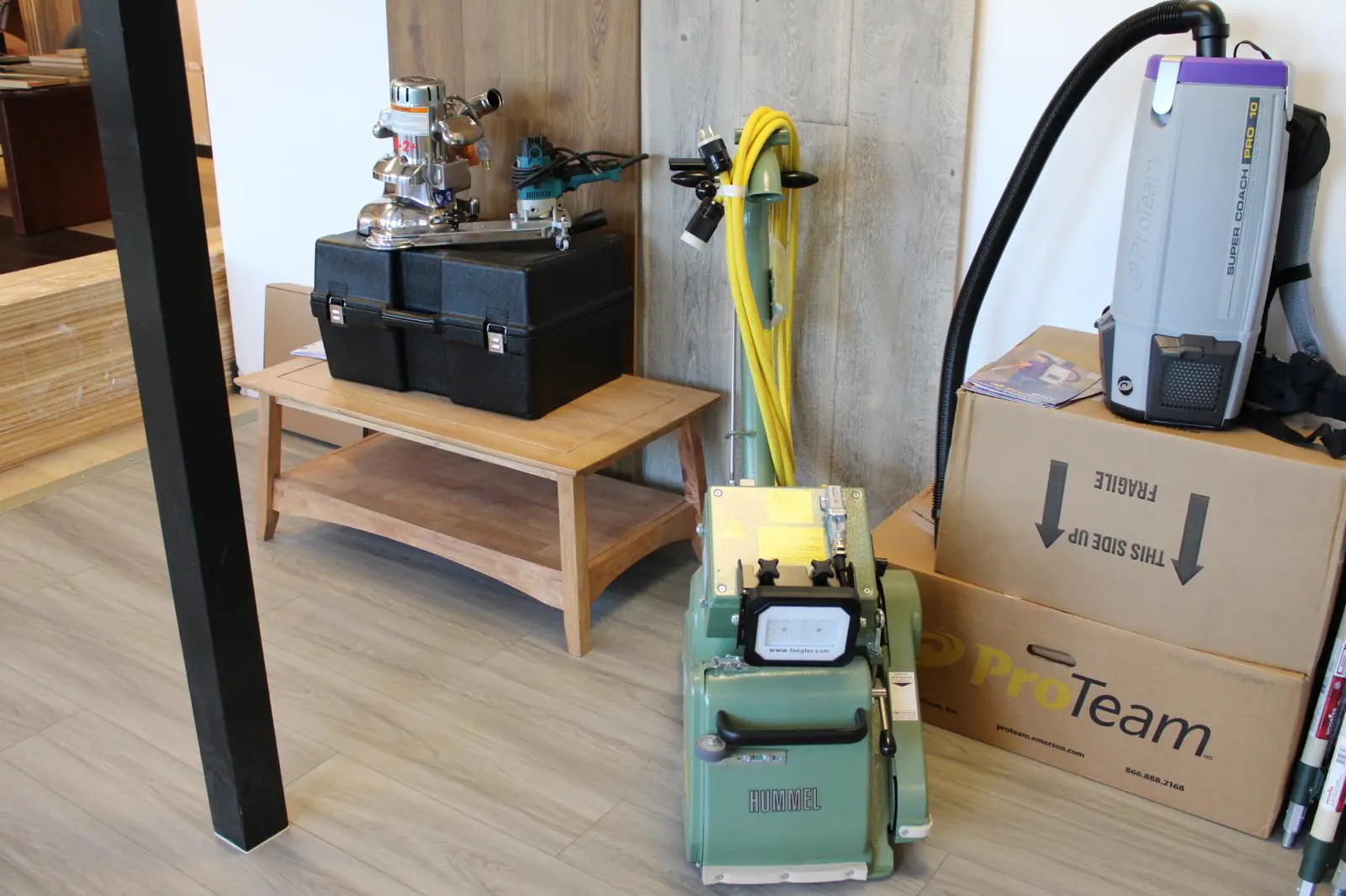 Professional floor sanding machines for sale at JR Hardwood Supplies Falmouth MA