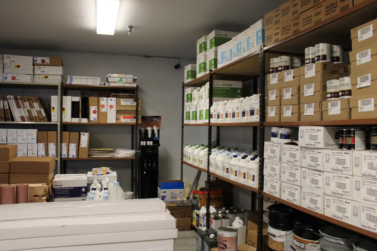 Bona floor finish products at JR Hardwood Supplies in Falmouth MA